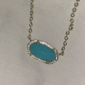 Blue Kendra Scott necklace